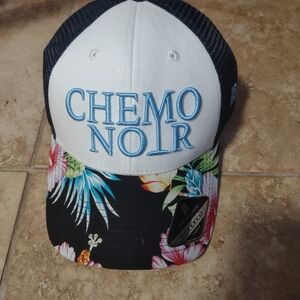 Floral Black and White Cap -NWT